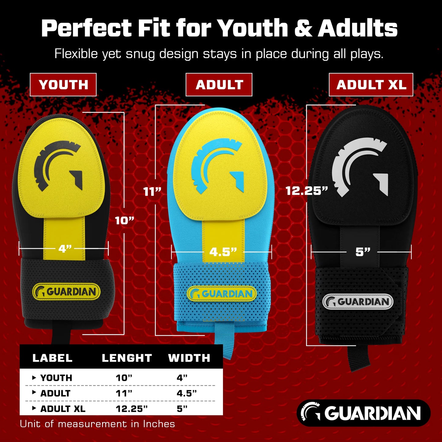 Elevate Your Game with the Guardian Sport Sliding Mitt - Adult Regular Protective Baseball Hand Guard - 1 Pack