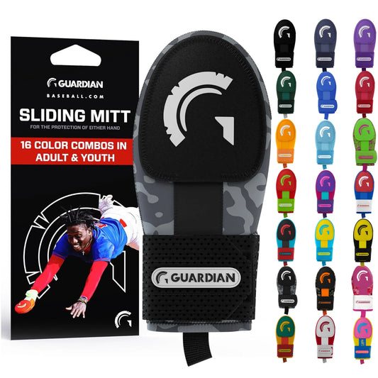 Elevate Your Game with the Guardian Sport Sliding Mitt - Adult Regular Protective Baseball Hand Guard - 1 Pack